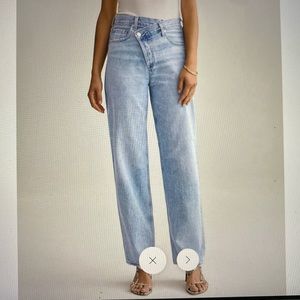 Agolde Criss Cross Upsized Jeans